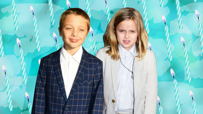 Cặp sinh đôi nhà Brangelina lớn lên với tính cách đối lập ngoại hình