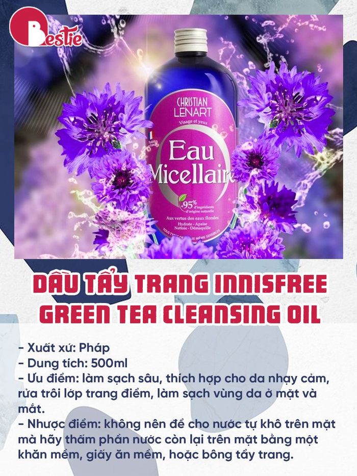 Chỉ cần chọn đúng lọ tẩy trang không sợ nổi mụn, an toàn với da