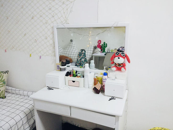 Cô gái khéo tay F5 phòng trọ thành không gian xinh xắn bất ngờ
