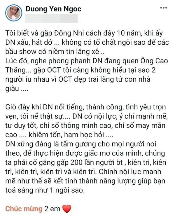 Dương Yến Ngọc có ý định giật ngôi vàng bà tám Vbiz