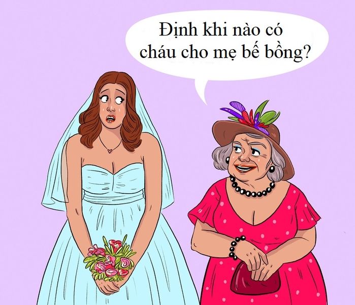 Thử thách cho các cặp vợ chồng khi về chung một nhà