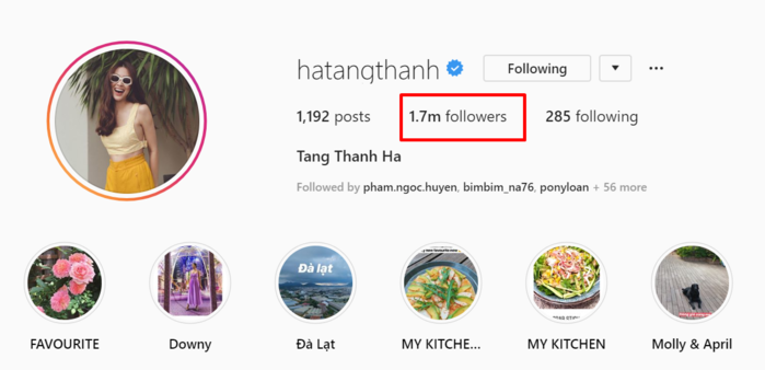 Không phải Hà Tăng hay Hà Hồ, Chi Pu có lượt theo dõi số 1 Instagram