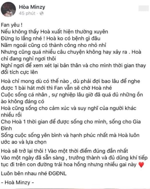 Lý do sao Việt tạm ngừng sự nghiệp
