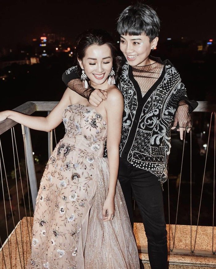 MC Quỳnh Chi và 2 cô gái xinh đẹp hạnh phúc với người tình đồng giới