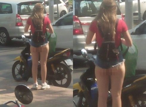 Muôn kiểu thời trang nhức mắt, phản cảm của chị em Việt ngày hè