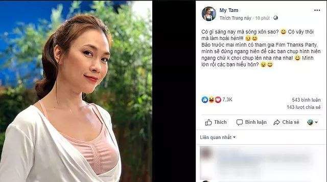 Mỹ Tâm bật lại trước lời bình luận kém duyên của netizen