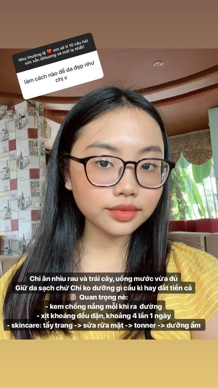 Phương Mỹ Chi nay khác rồi: Chia sẻ hẳn 2 cách skincare cho da mùa hè