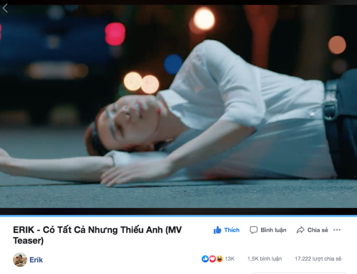 Teaser MV ballad của Erik: Có tất cả nhưng thiếu anh
