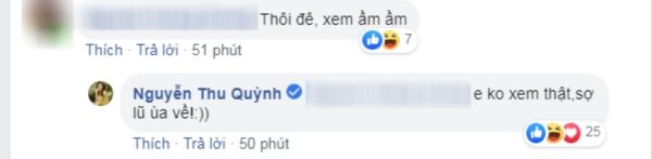 Thu Quỳnh thừa nhận hèn không dám xem cảnh ngoại tình của Vũ - Nhã
