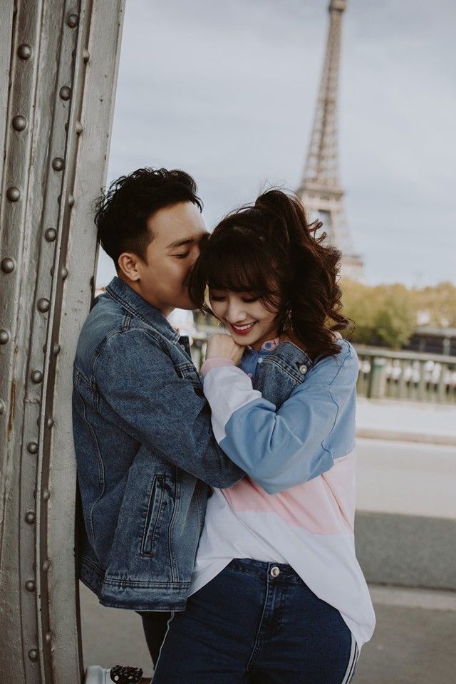 Trấn Thành–Hari Won ngọt như “mía lùi”: Khóa môi đắm đuối tại Paris