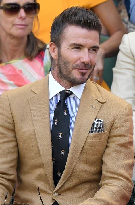 Xuất hiện tại Wimbledon, David Beckham lại gây sốt vì quá đẹp trai