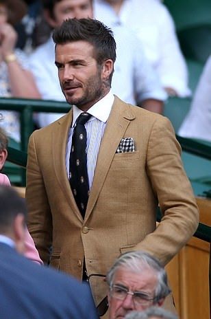 Xuất hiện tại Wimbledon, David Beckham lại gây sốt vì quá đẹp trai