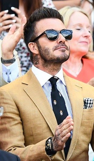 Xuất hiện tại Wimbledon, David Beckham lại gây sốt vì quá đẹp trai