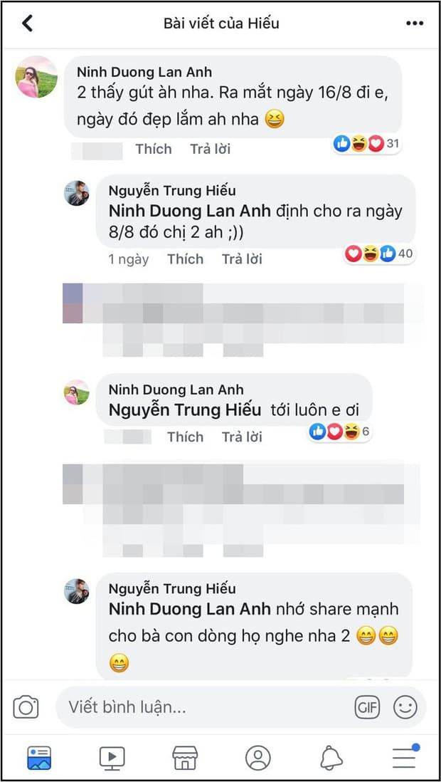 Chị gái Ninh Dương Lan Ngọc xưng hô với Chi Dân thân thiết