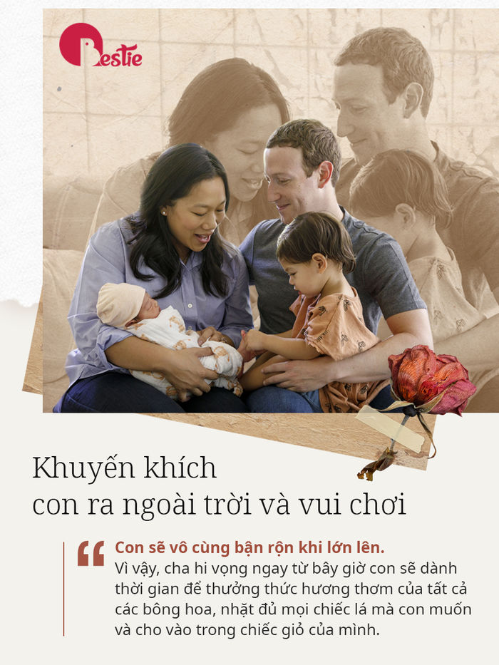 5 bài học nuôi dạy con của tỷ phú Mark Zuckerberg
