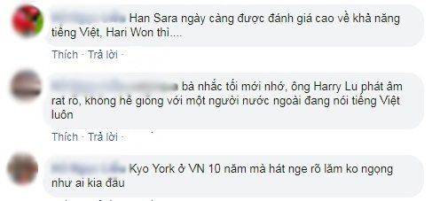 CĐM tranh cãi chuyện Hari Won không sõi tiếng Việt