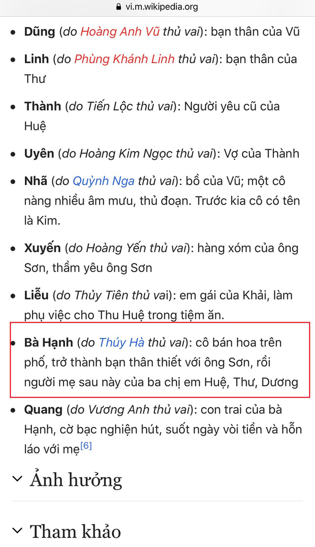 Hết khán giả, giờ đến lượt Wikipedia cũng spoil kết của Về Nhà Đi Con