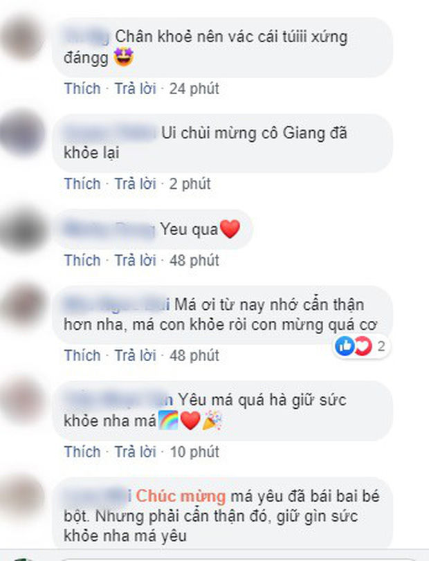 Hương Giang khoe chân phục hồi sau chấn thương liền xúng xính túi hiệu