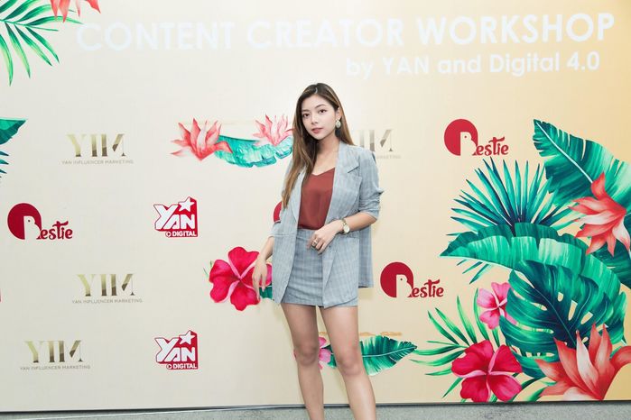 Katleen Phan Võ xuất hiện đầy cuốn hút tại buổi workshop của YAN