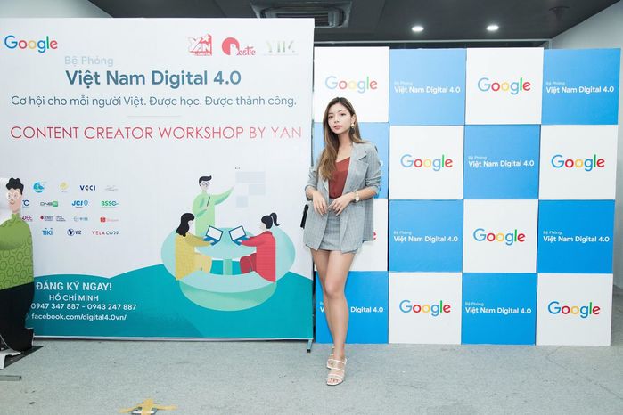 Katleen Phan Võ xuất hiện đầy cuốn hút tại buổi workshop của YAN
