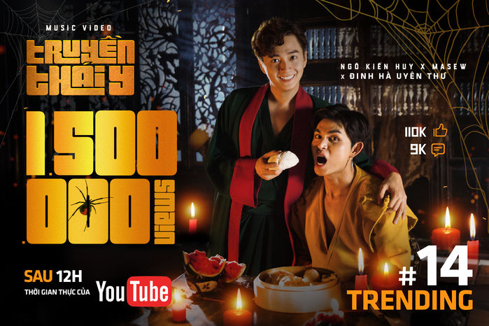 MV Truyền Thái Y đạt 1 triệu view lọt top thịnh hành YouTube