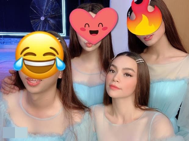 Nhã Phương tình cảm với chồng, Lan Ngọc đến hậu trường Chi Dân quay MV