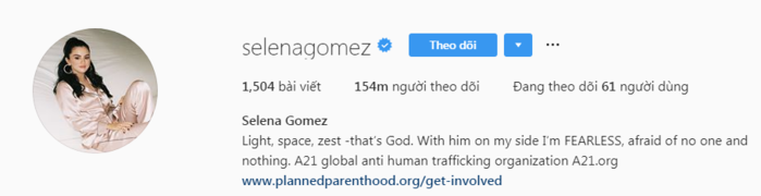 Selena Gomez xứng danh nữ hoàng Instagram với kỷ lục sở hữu 10 bức ảnh