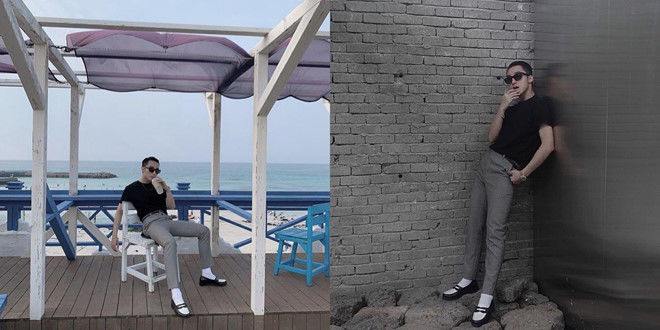 Sơn Tùng M-TP lạ mắt với style “tổng tài”: Mặc vest, tóc vuốt ngược