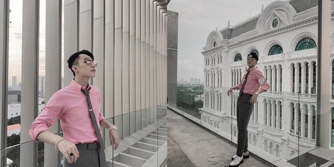 Sơn Tùng M-TP lạ mắt với style “tổng tài”: Mặc vest, tóc vuốt ngược