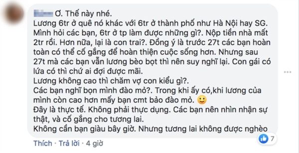 Người yêu lương 6 triệu/tháng, cô gái phân vân Nên tiếp tục hay nghỉ?