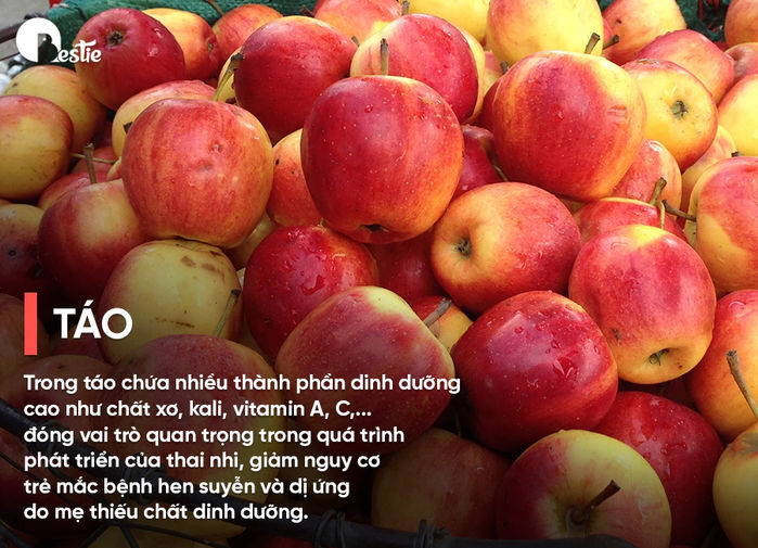 Trái cây tốt cho bà bầu: Giàu dinh dưỡng, lành tính, không hàn tính