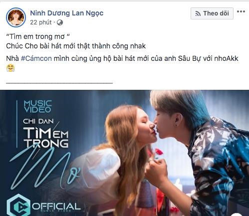 Trước loạt tin đồn hẹn hò chất cao như núi, Lan Ngọc lại viết status