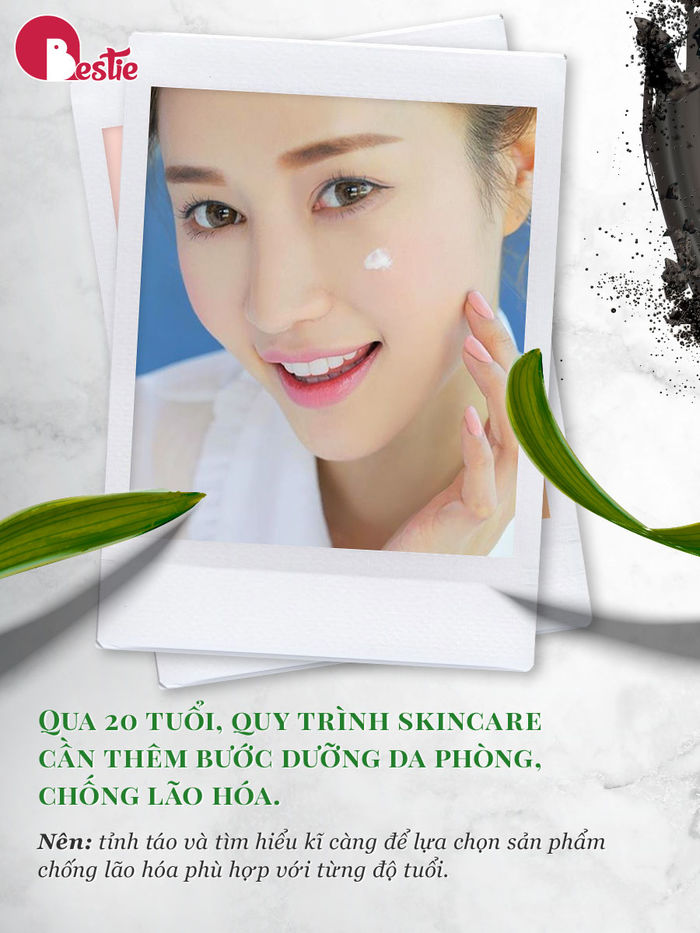 Tuổi 20 và 5 điều quan trọng khi skincare