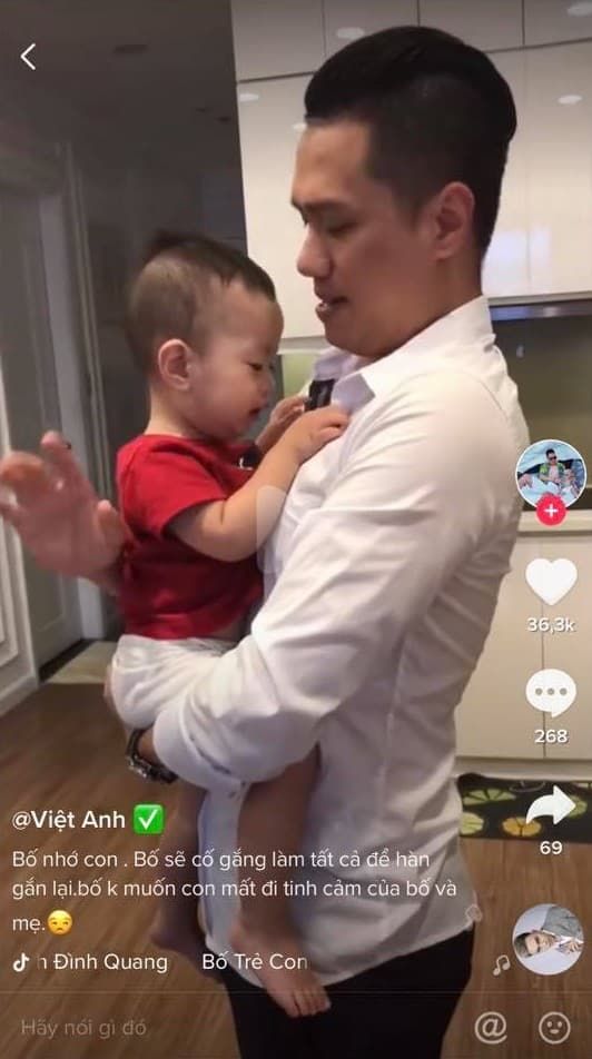 Vừa ly hôn chưa được bao lâu, Việt Anh ẩn ý muốn hàn gắn với vợ?