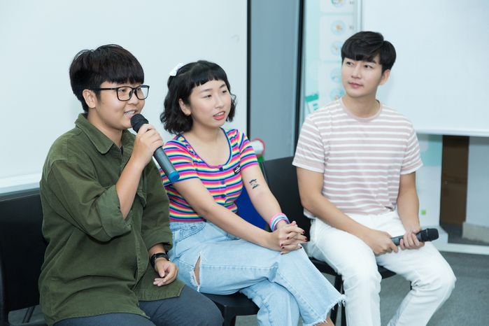 Nam Hee rạng rỡ đến tham dự workshop cùng YAN & thế hệ Z