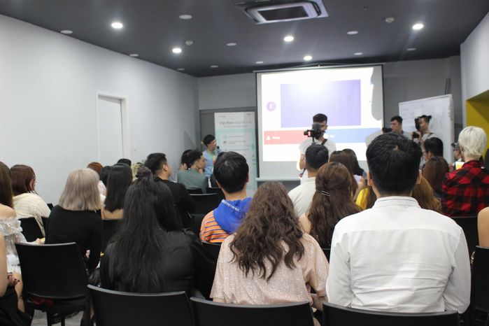 Nam Hee rạng rỡ đến tham dự workshop cùng YAN & thế hệ Z