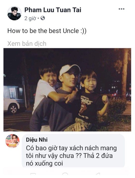 Diệu Nhi bức xúc vì không được Isaac...tay xách nách mang