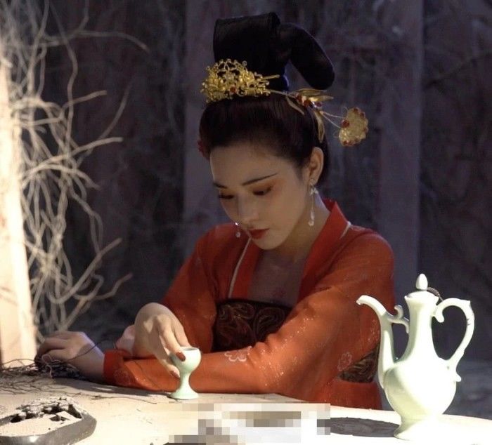 Bành Tiêu Nhiễm nhan sắc rực rỡ khi hóa thân thành Dương Quý Phi