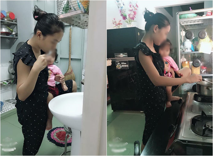 “Có mỗi việc trông con”: Chồng câm nín khi nhận được loạt ảnh từ vợ