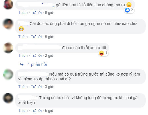 Con gà có trước quả trứng, CĐM quyết cãi tay đôi với nhà khoa học