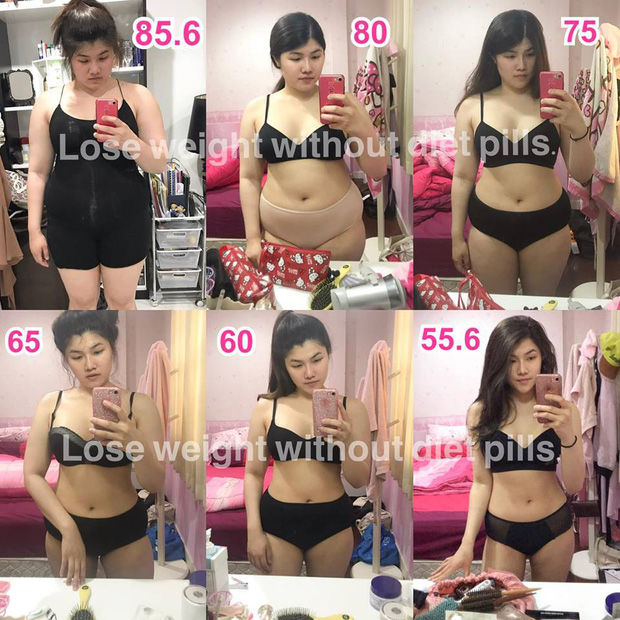 Nhai chậm và kĩ khi ăn giúp cô gái Thái giảm 30kg sau 4 tháng