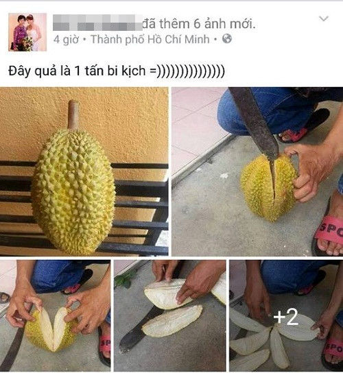 Hí hửng mua sầu riêng không hạt, cô nàng nghẹn ngào khi thưởng thức
