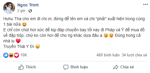 Ngọc Trinh và Vũ Thu Phương khẩu chiến vì khơi lại scandal tại Cannes