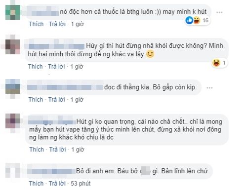 Hơi từ thuốc lá điện tử có thể tiêu diệt các tế bào hệ hô hấp