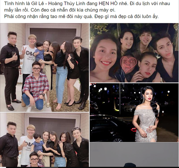 HOT: Nghi vấn Hoàng Thuỳ Linh đang hẹn hò Gil Lê