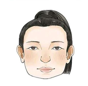 Mặt hình Kim - một trong các tướng mặt vượng phu ích tử của phụ nữ