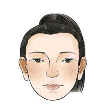 Mặt hình Kim - một trong các tướng mặt vượng phu ích tử của phụ nữ