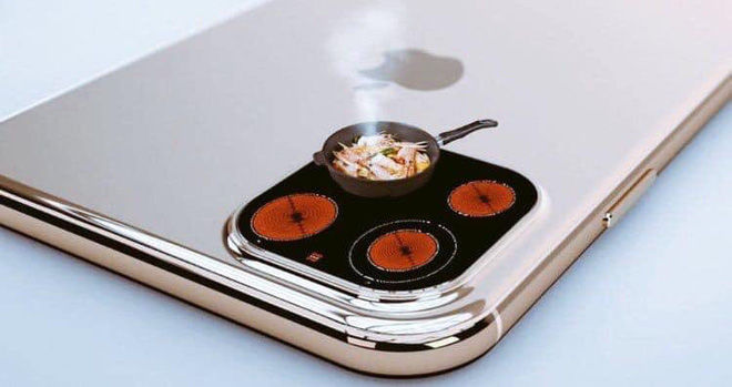 Mới trình làng iPhone 11 đã bị lôi ra chế ảnh, cosplay thành bếp điện