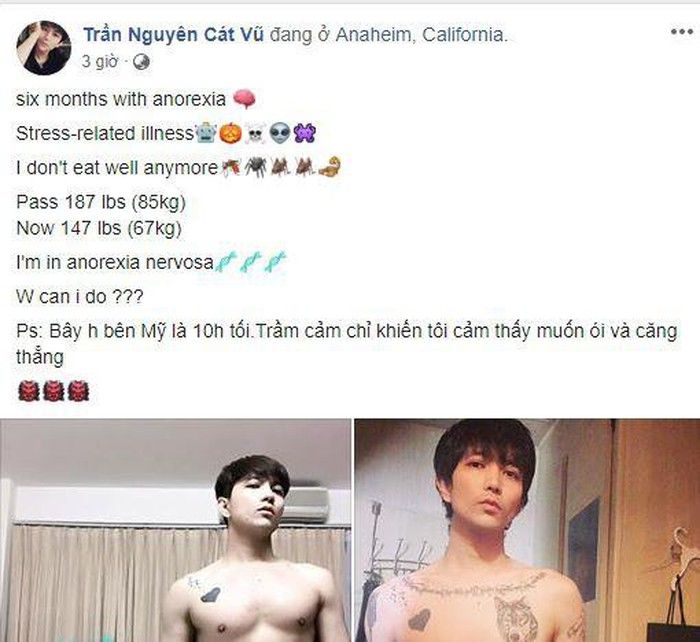 Ngoài gầy hốc hác, Tim còn gây sốc hơn với bộ móng tay sơn đen nữ tính