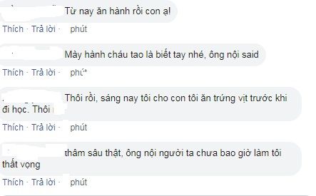 Ông nội gây bất ngờ khi tặng cháu hành tây trong ngày đi học đầu tiên